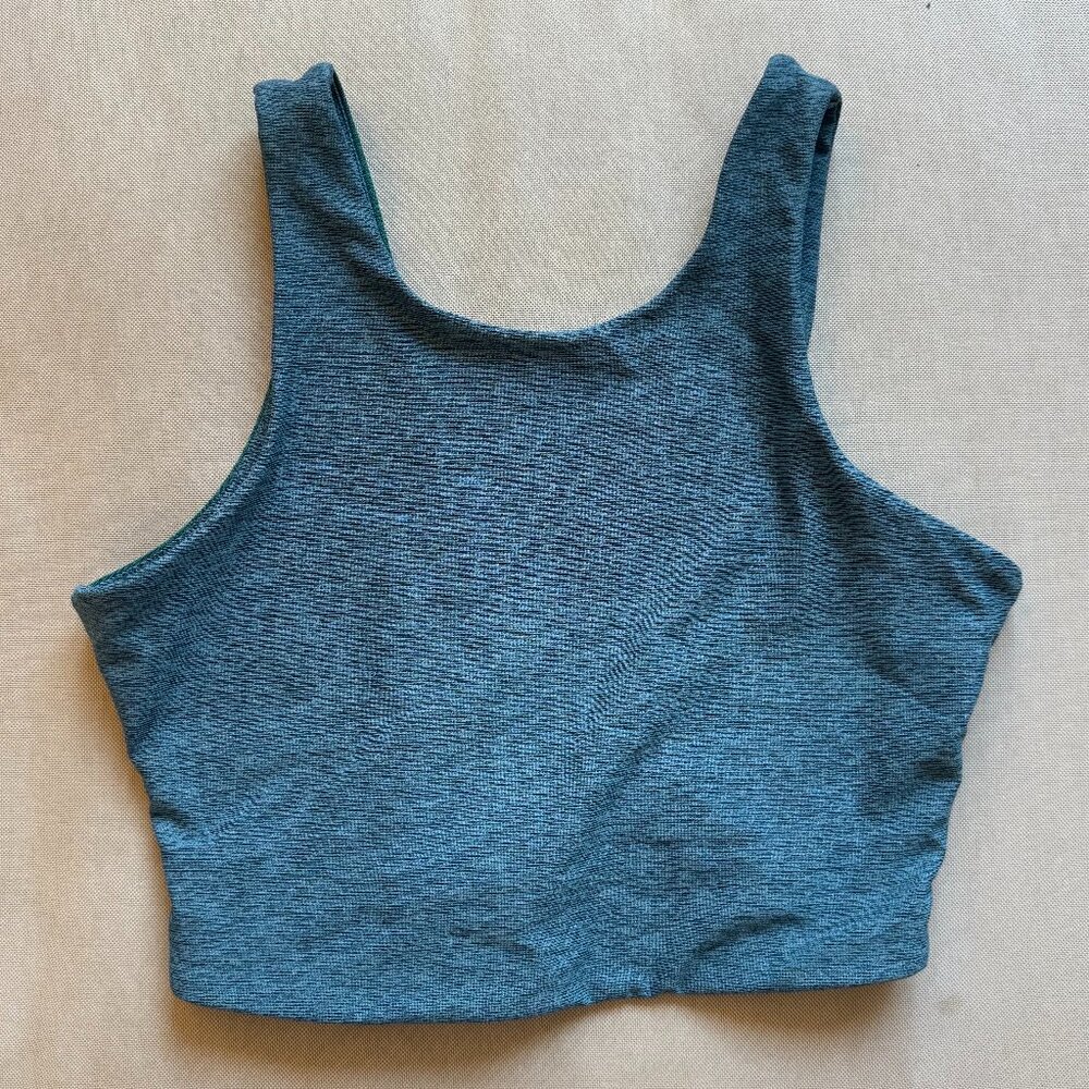 Outdoor Voices Blue Sports Bra